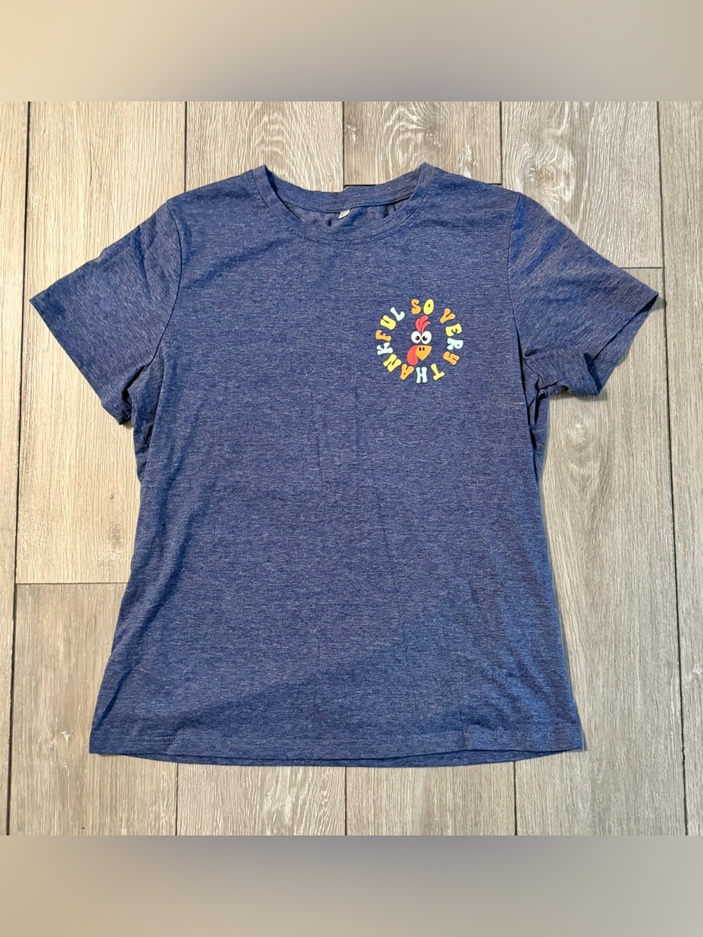 Thanksgiving Turkey Graphic Tee Large